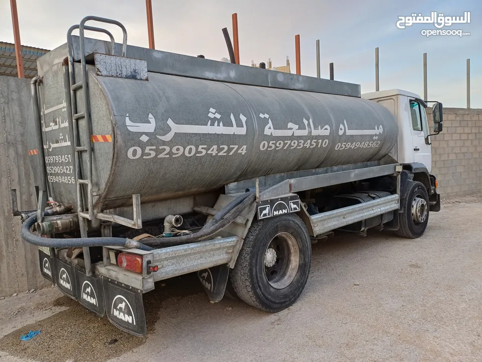 تنك ماء 12 كوب