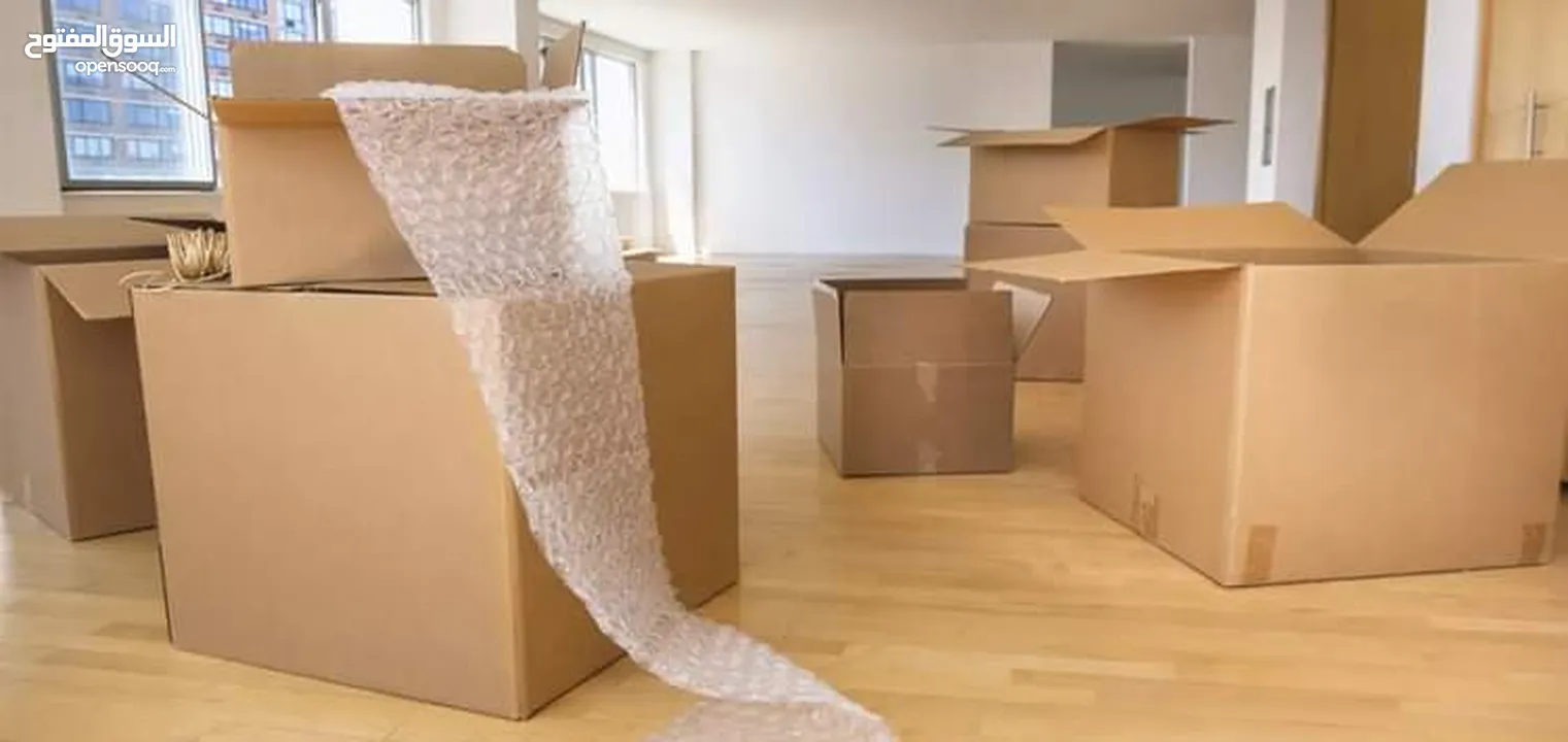 كراتين فاضيه  للبيع للنقل والشحن جميع الأحجام وبكميات لجميع الاستخدامات للنقل والشحن والطرود