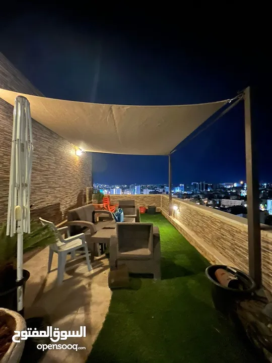 رووف مع ترس مميز للأيجار مفروش  Rooftop with nice viewing Terrace