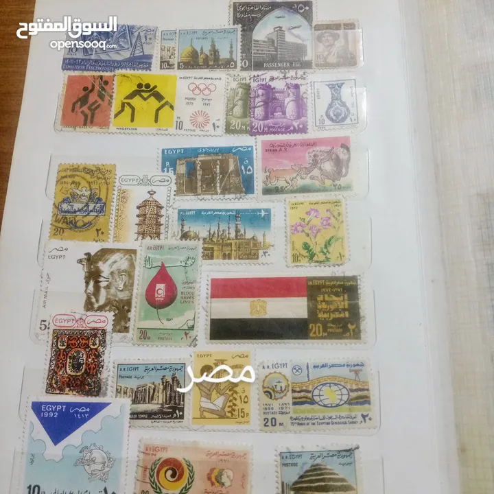 طوابع بريدية قديمة مميزة جدا