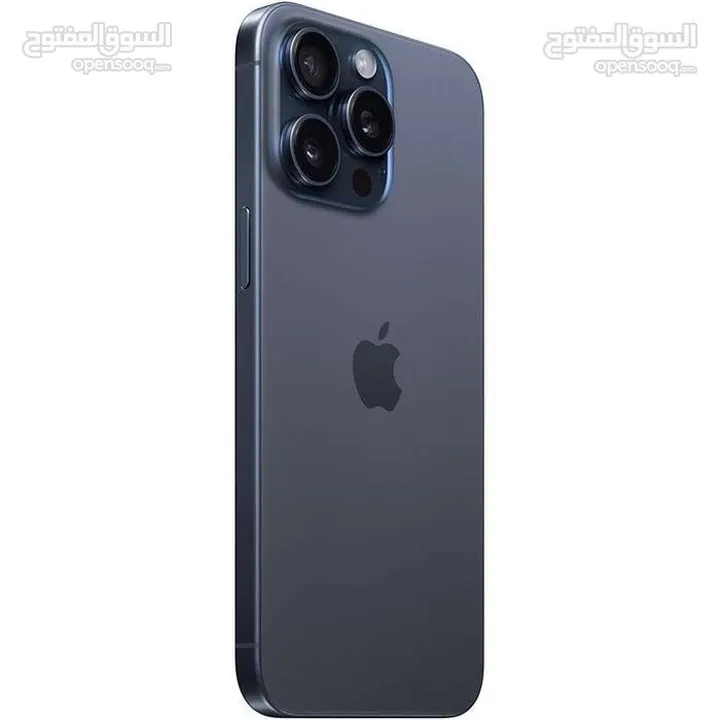 ايفون 15 برو ماكس جديد كفالة الشرق الاوسط iPhone 15 Pro Max 256G جميع الالوان