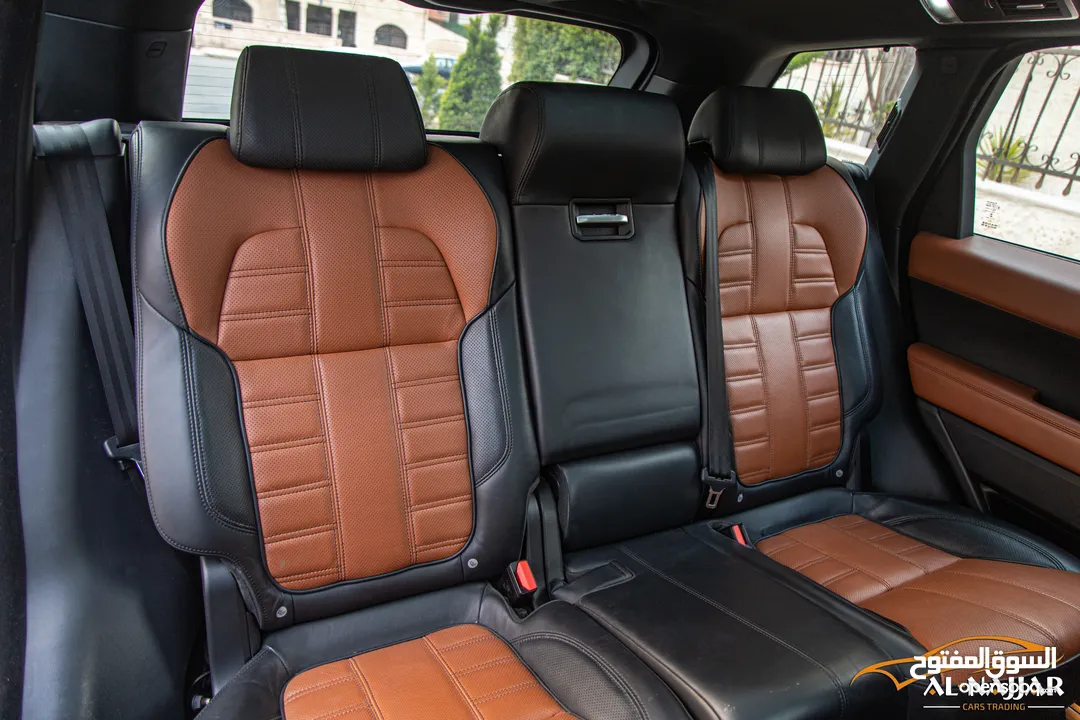 Range Rover Sport Supercharge 2014  السيارة وارد الشركة
