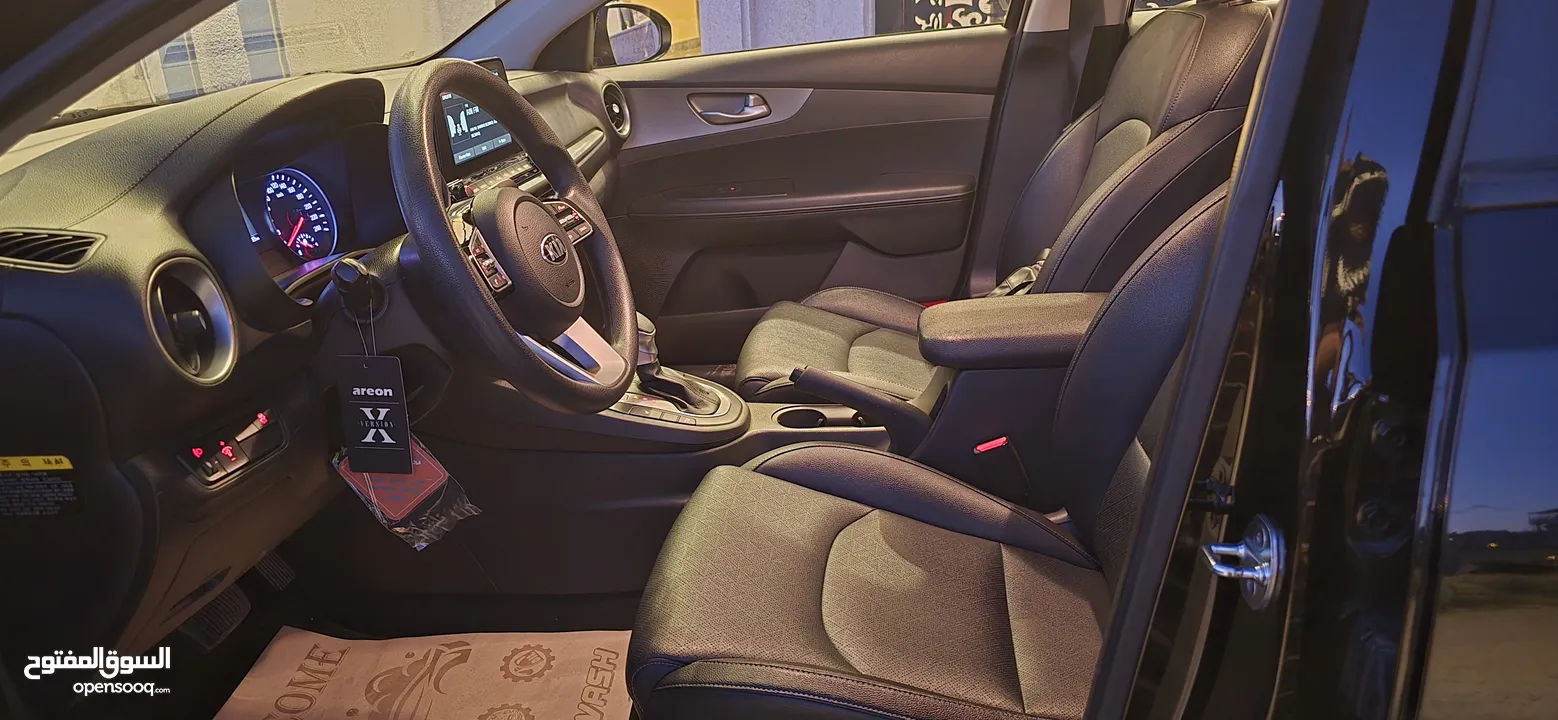 Kia K3 2019 لون اسود ميتلك مميز فل كامل فحص كامل ولا ملاحظة