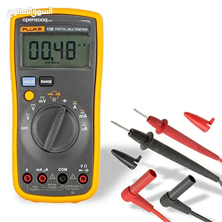 ساعة فحص فلوك اصلي FLUKE 15B+ Digital Multimeter