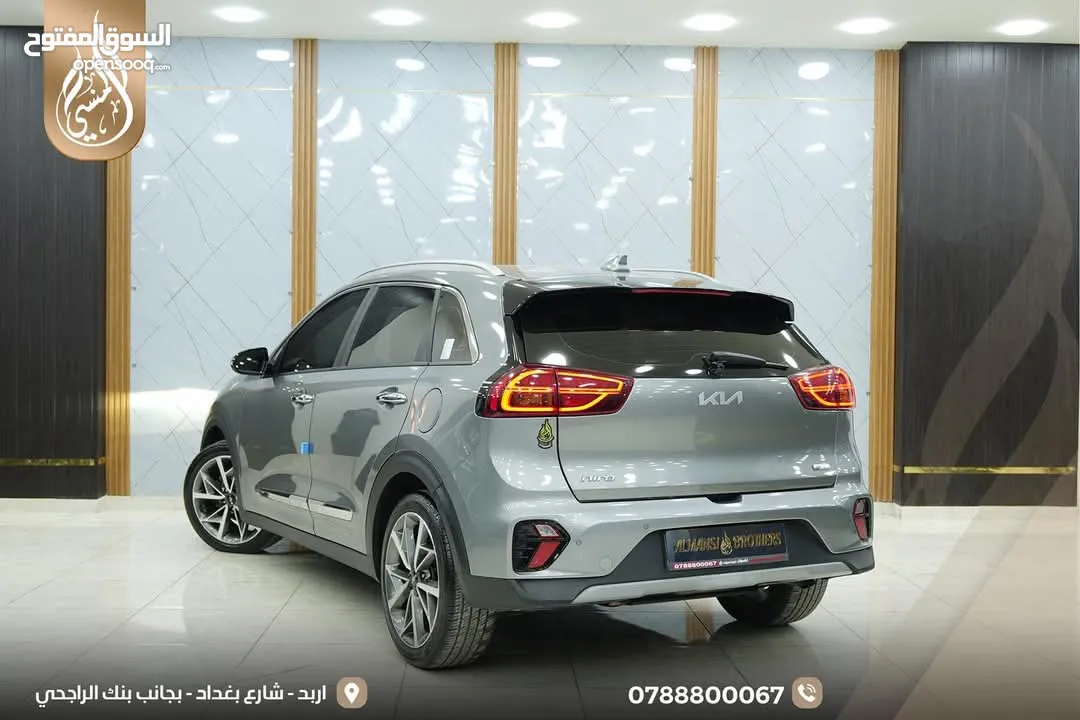 كيا نيرو 2022 تورينج فل كامل اعلى صنف بدون فتحه فحص كامل بدون ملاحظات وارد كوري جمرك جديد