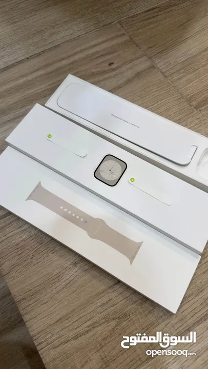 Apple watch series 8  Star light