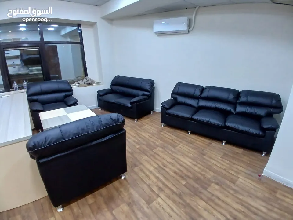 طقم كنب اداري بوليستر الدب الاصلي بسعر المصنع احذروا التقليد