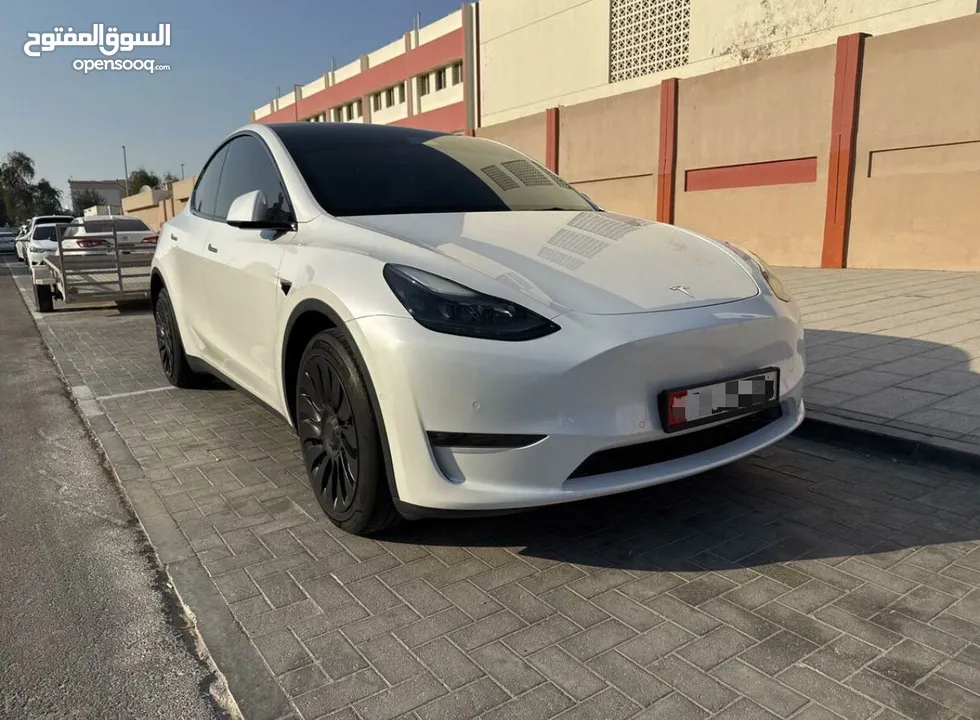 Tesla model Y  long range