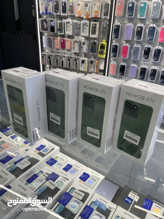 Honor X7c 8/256gb جديد مسكر بكرتونتو كفالة الوكيل