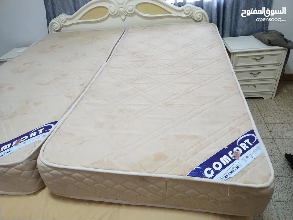 طقم كنب 9 مقاعد مع فرشه مفرد عدد 2
