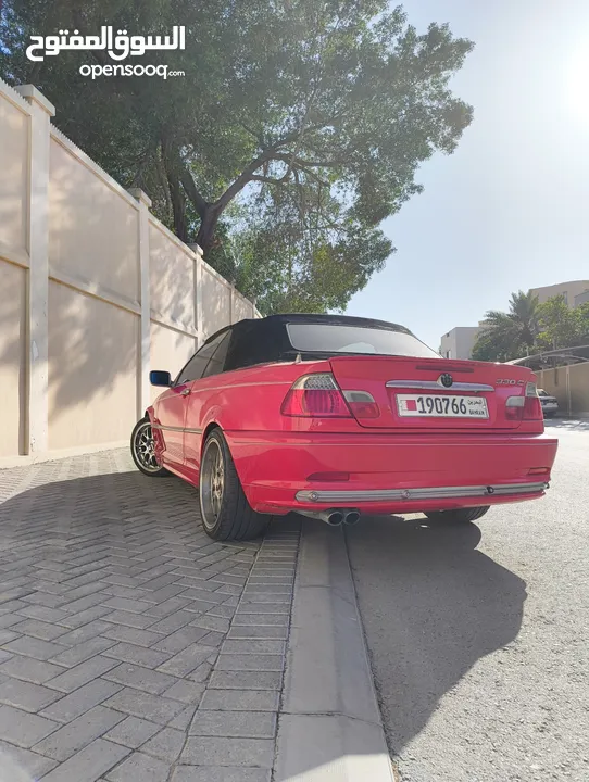 For sale or exchange bmw e46 330ci convertible 2002 gcc