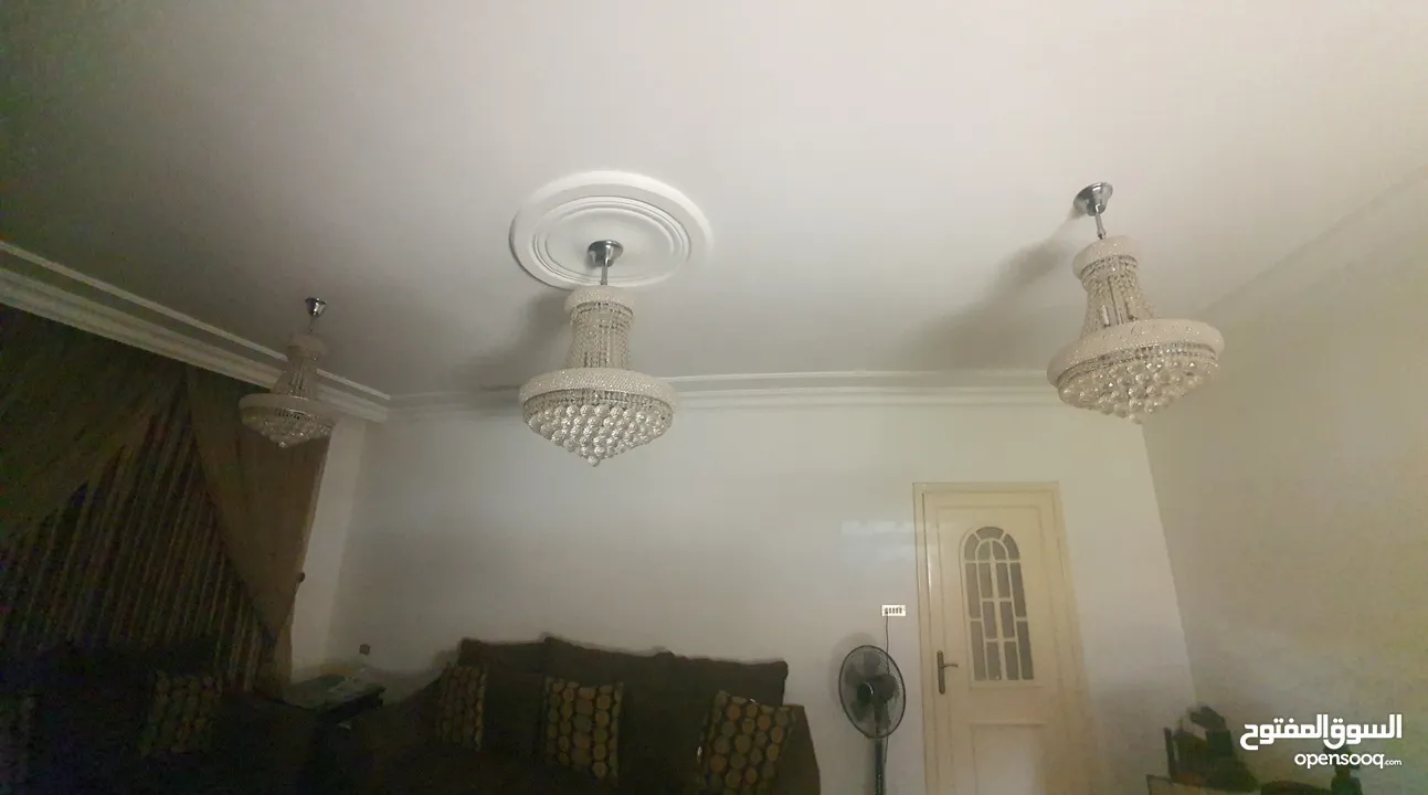طقم تريات 3 قطع كرستال عصفور صناعه مصريه
