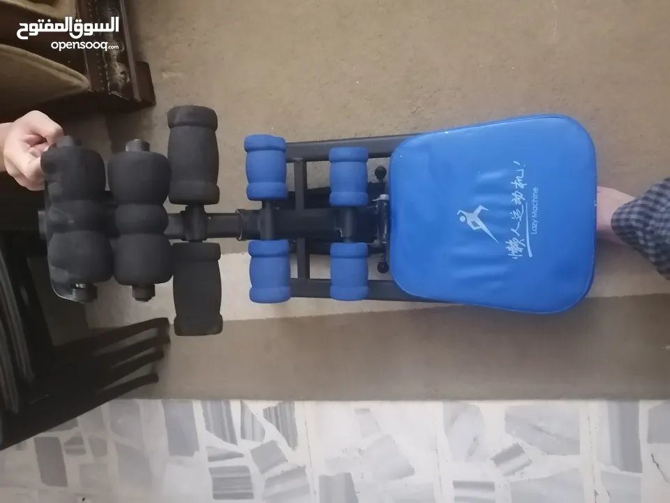 جهاز رياضي.... تمرين معده