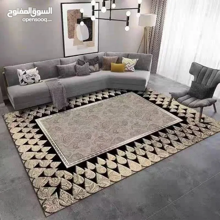 سجاد صيفي مع أرضية مانعة للانزلاق
