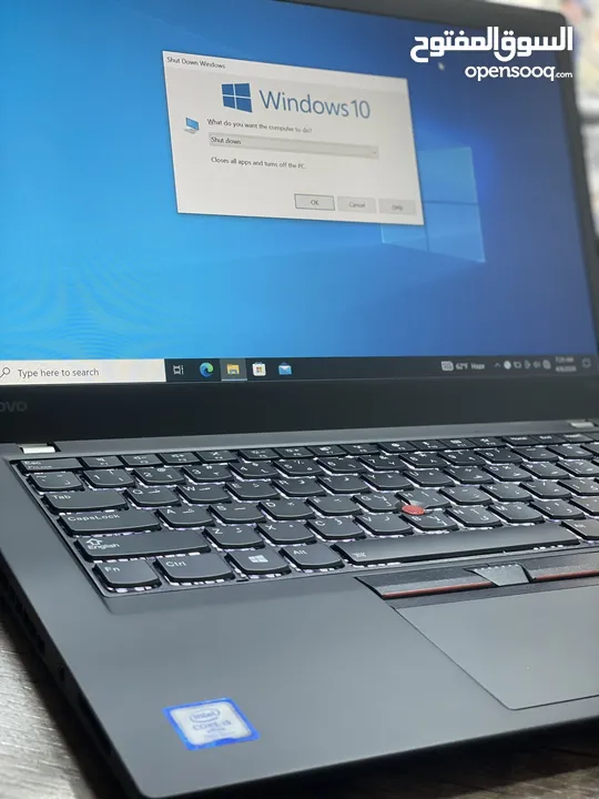 Laptop LENOVO THINKPAD Core i5- RAM 16GB GEN 7 بحالة لجديد