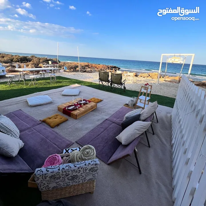 كرفانة الجوهرة الشاطئية Diamond Beach Caravan