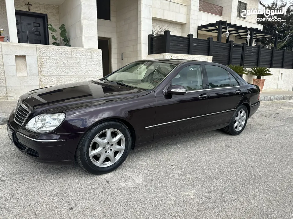 مرسيدس S350 Large - فحص كامل بدون ملاحظات - صيانة وكالة - موديل 2004 - اعلى مواصفات