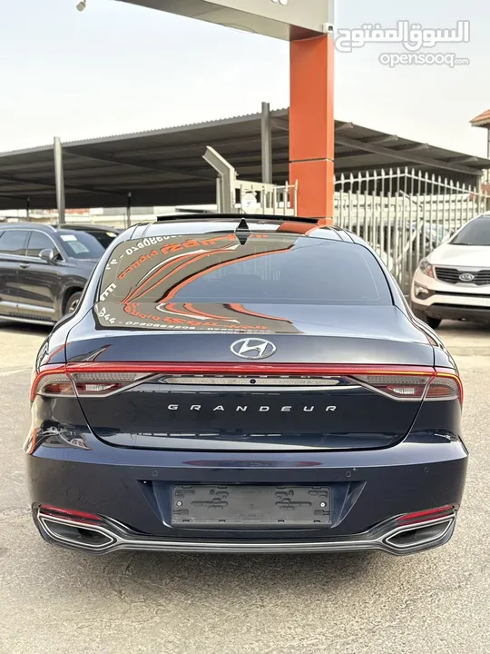 هونداي جرانديور ( ازيرا ) 2021 هايبرد فل اضافات اعلى صنف بريميوم بلس برستيج وارد كوريا فحص كامل