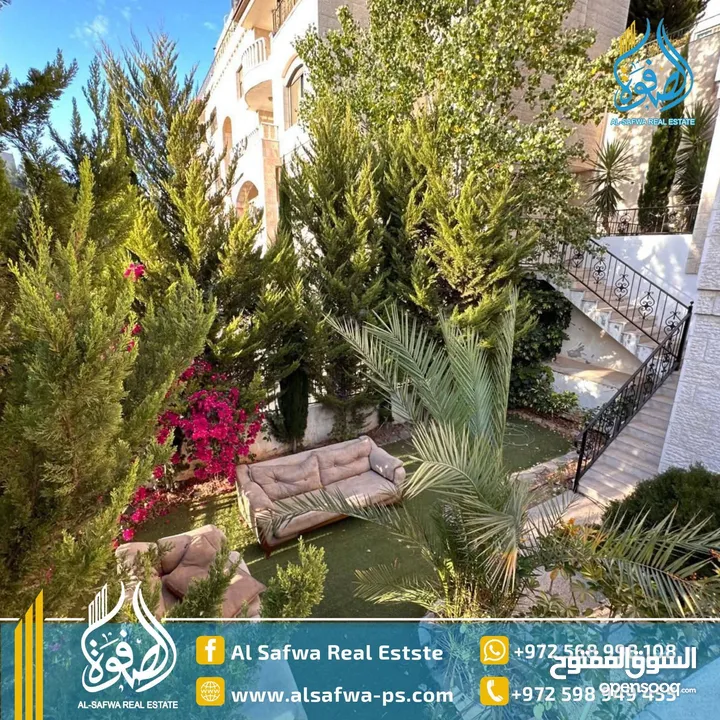 فيلا للايجار مميزه جدا في ارقى مناطق رام الله - سردا