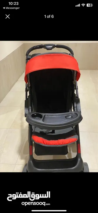 Stroller and high chair