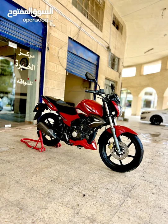 دراجة QJmotor موديل 2022 سعة المحرك 150سي سي