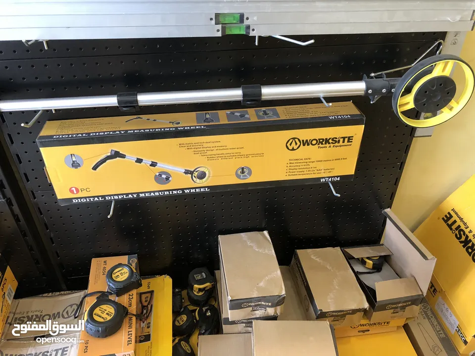 Measuring wheel with digital display