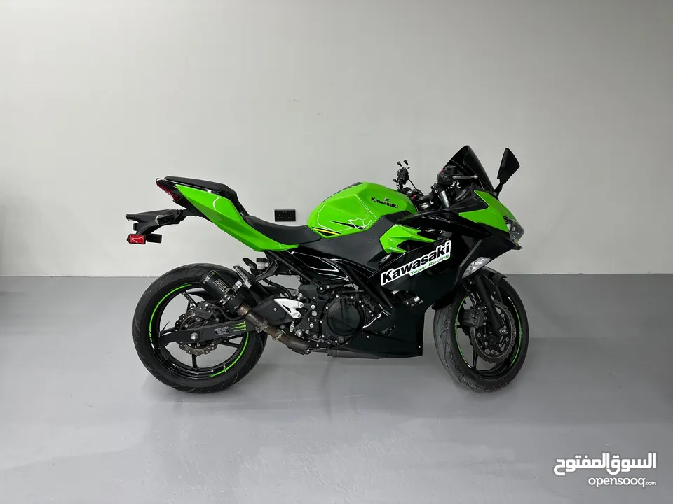 KAWASAKI NINJA 400 (sport bike, super bike , دراجة نارية رياضية، سوبر بايك)