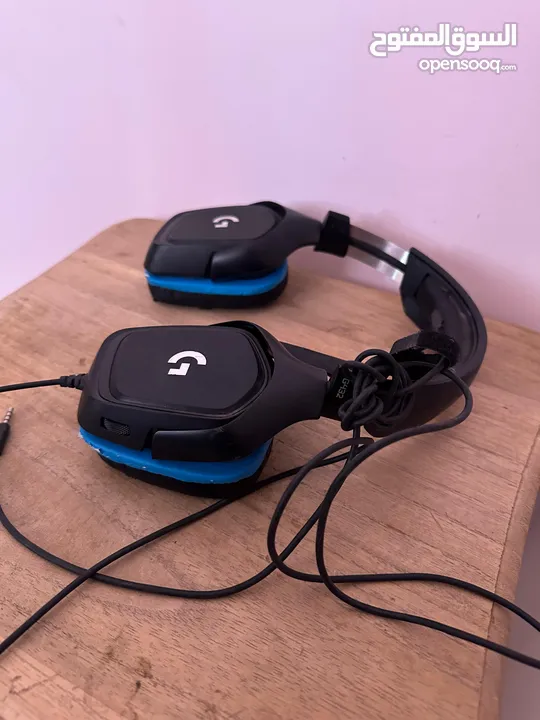 سماعة لوجيتك g432 logitech اصلية بحالة ممتازة جدا صوت نقي ومرتب 7.1 مع جميع المميزات وخامة ممتازة جد