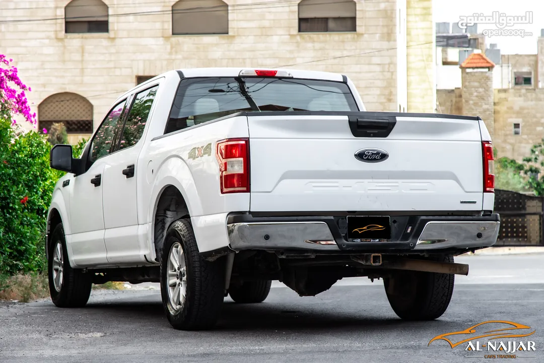 Ford F-150 Xlt 2018  البكب وارد و بحالة الوكالة و قطعت مسافة 87,000 كم فقط
