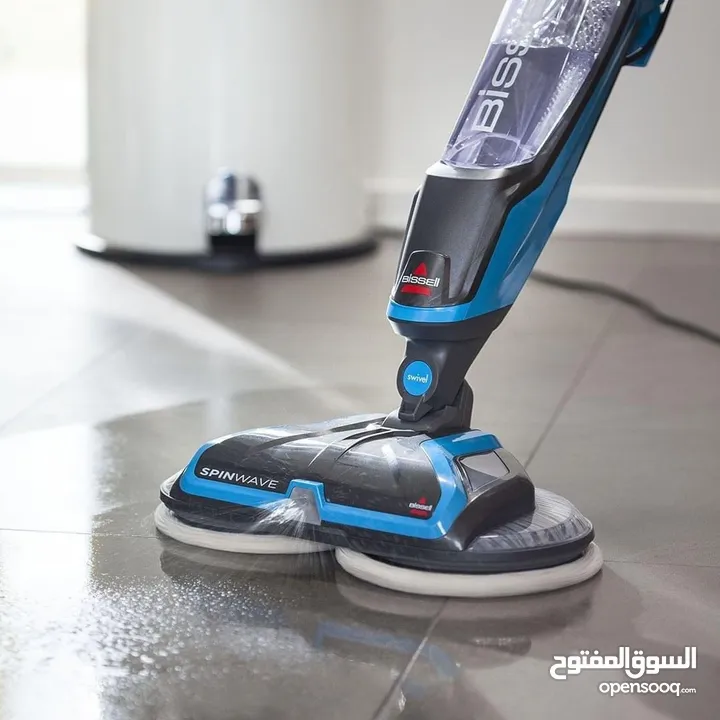 جهاز تنظيف ارضيات Bissell استعمال خفيف spin wave mop بسعر مناسب