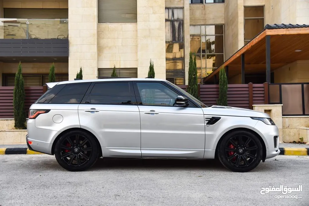 (قابل للبدل ) نعتذر عن الغلط في نوع السياره  Range Rover sport p400e Hse 2019 فحص كامل فل كامل