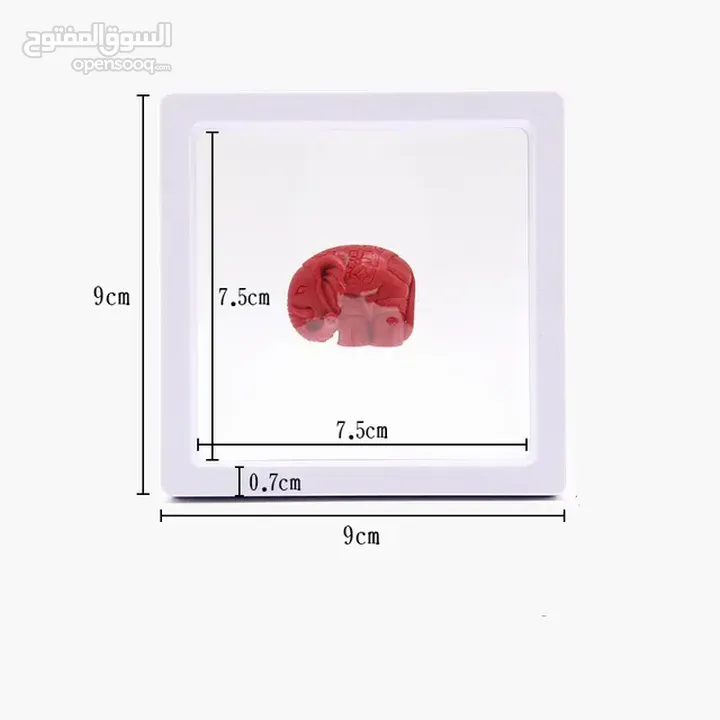 صندوق عائم 3D لعرض المجوهرات والاغراض وتصلح لوحة حائط وتغليف هدايا موجود في امزون الرابط في الوصف