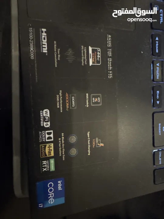 ASUS TUF F15 بسعر مغري جدا جدا غير قابل للتفاوضض!!! لحق الخصم الانن!!