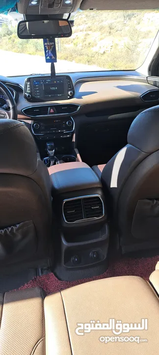 هونداي سنتافي 2020 دهان شركة الاصلي،6+1 ترخيص وتامين شامل