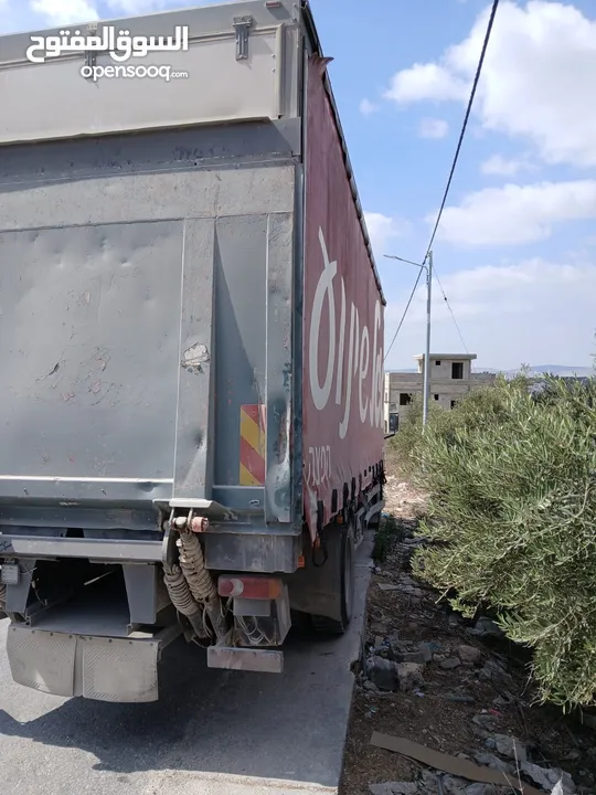 فولفو fl6 19طن صندوق 8متر مع رمبة