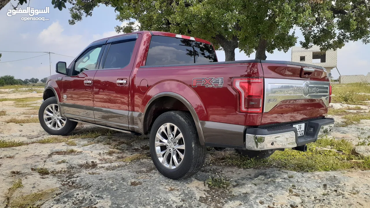 للبيع أو للبدل FORD F150 KING RANCH ECOBOOST 3500CC 2015