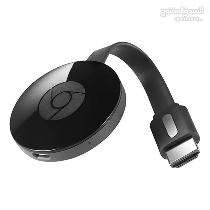 للبيع جهاز Chromecast مستعمل بحالة ممتازة، يعمل بشكل مثالي بدون مشاكل. مثالي لبث الفيديوهات والأفلام