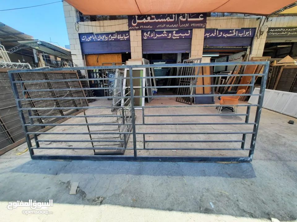 عاااالم المستعمل جميع انواع الشبابيك المنيوم والبوابالخشب والحديد والمطابخ