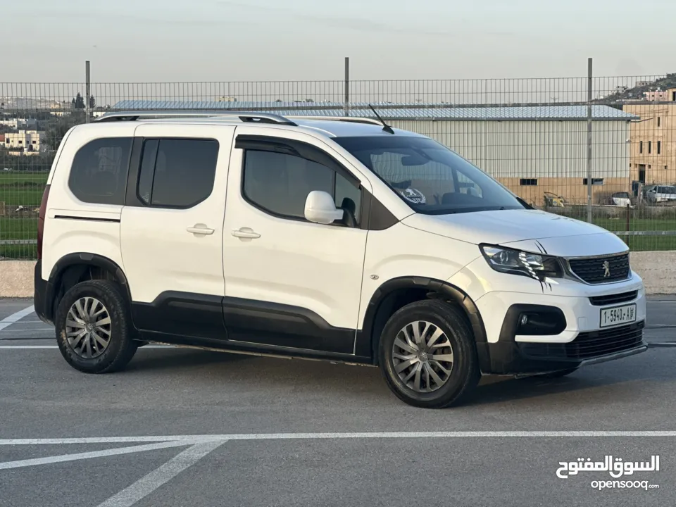 بيجو بارتنر اتوماتيك سبع ركاب ديزل 2019 برايفت اضافات مميزة الشكل الجديد