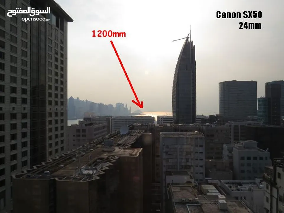 Canon SX50 HS  مستعملة بحالة الجديدة