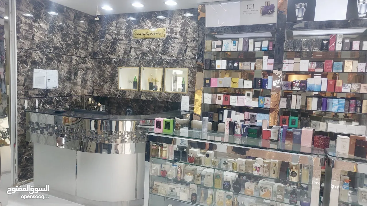 Perfume Shop for sale in Al Araimi Complex with stocks