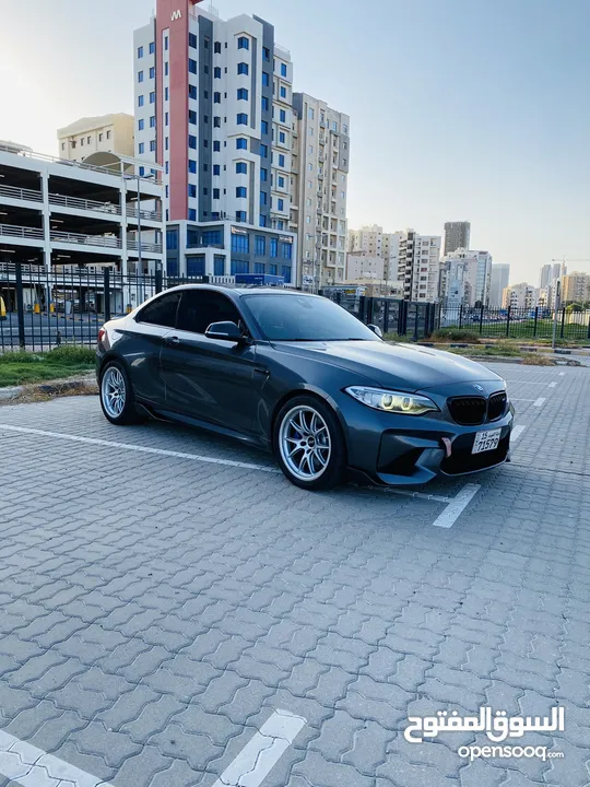 للبيع BMW M2 اصلي شرط الفحص وارد الغانم موديل 2016