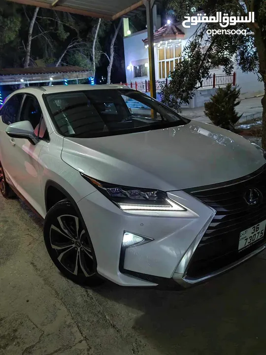 جيب لكزس Rx450h 2019 Lexus Rx450h 2019 hybrid  كرت ابيض