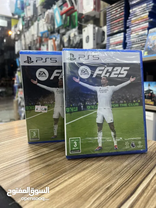 لعبة FC25 CD PS5 سيدي نسخة عربية تعليق وقوائم fifa 2025 جديد مسكر