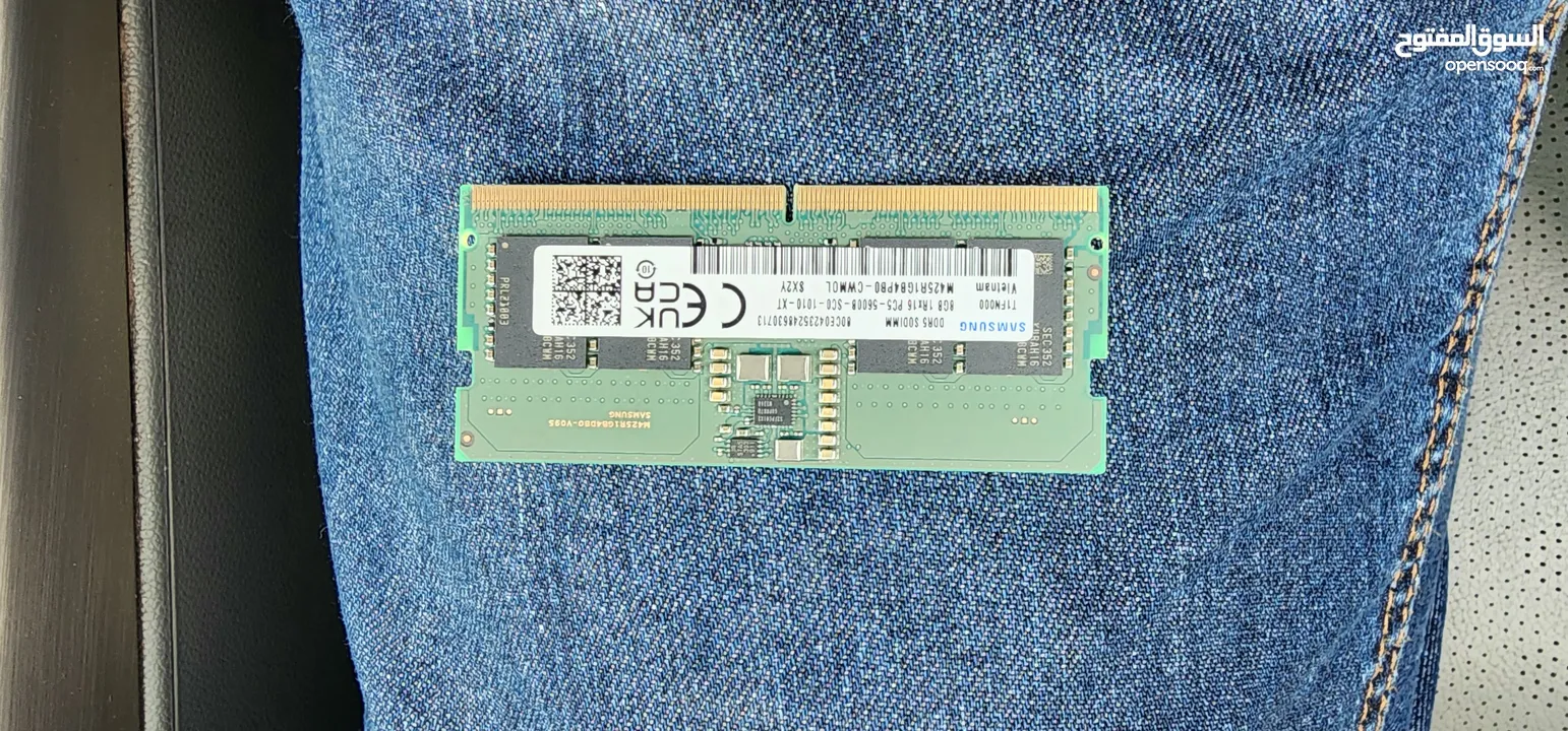 رام لابتوب 8جيجا DDR5