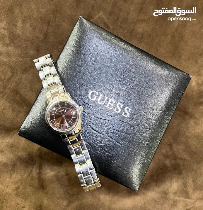 للبيع: ساعة GUESS الأصلية – عنوان الأناقة والتميّز  هل تبحث عن ساعة راقية تضيف لمسة من الفخامة