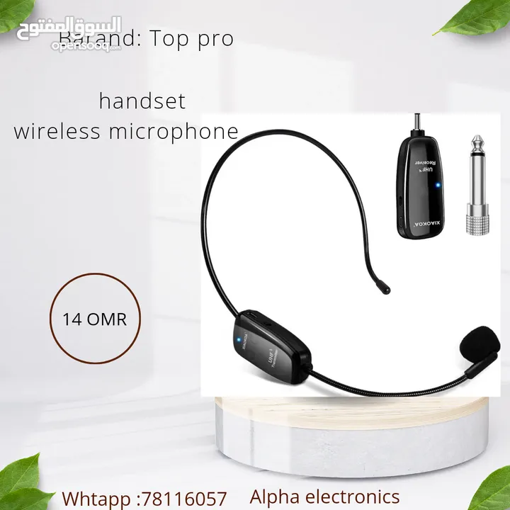 All kind of best quality dynamic /wireless&Table microphone and  stand available