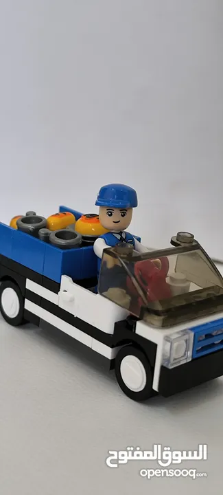 LEGO toy " Plane with workers and cars"