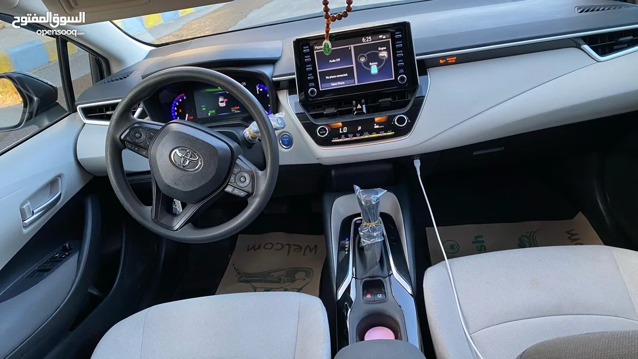 Toyota Corolla بحالة ممتازة و قابلة للفحص في اي مركز معتمد  موديل 2020 بسعر مغري