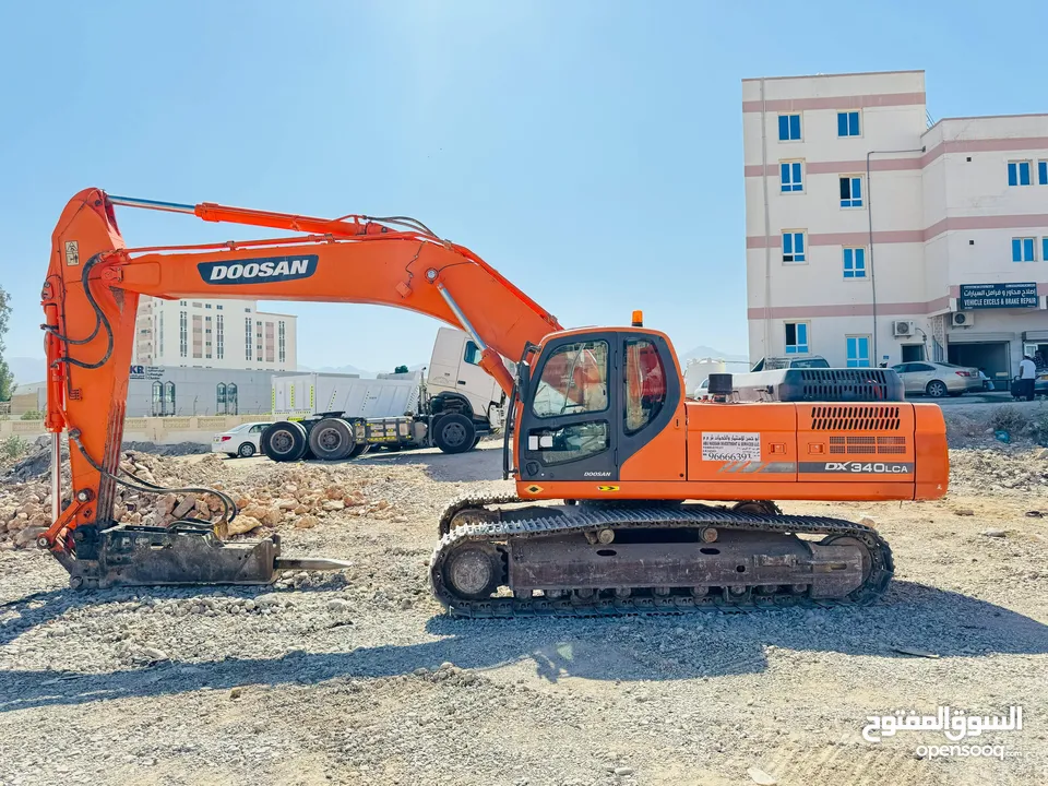 For Rent Only Doosan Excavator 2016 Model